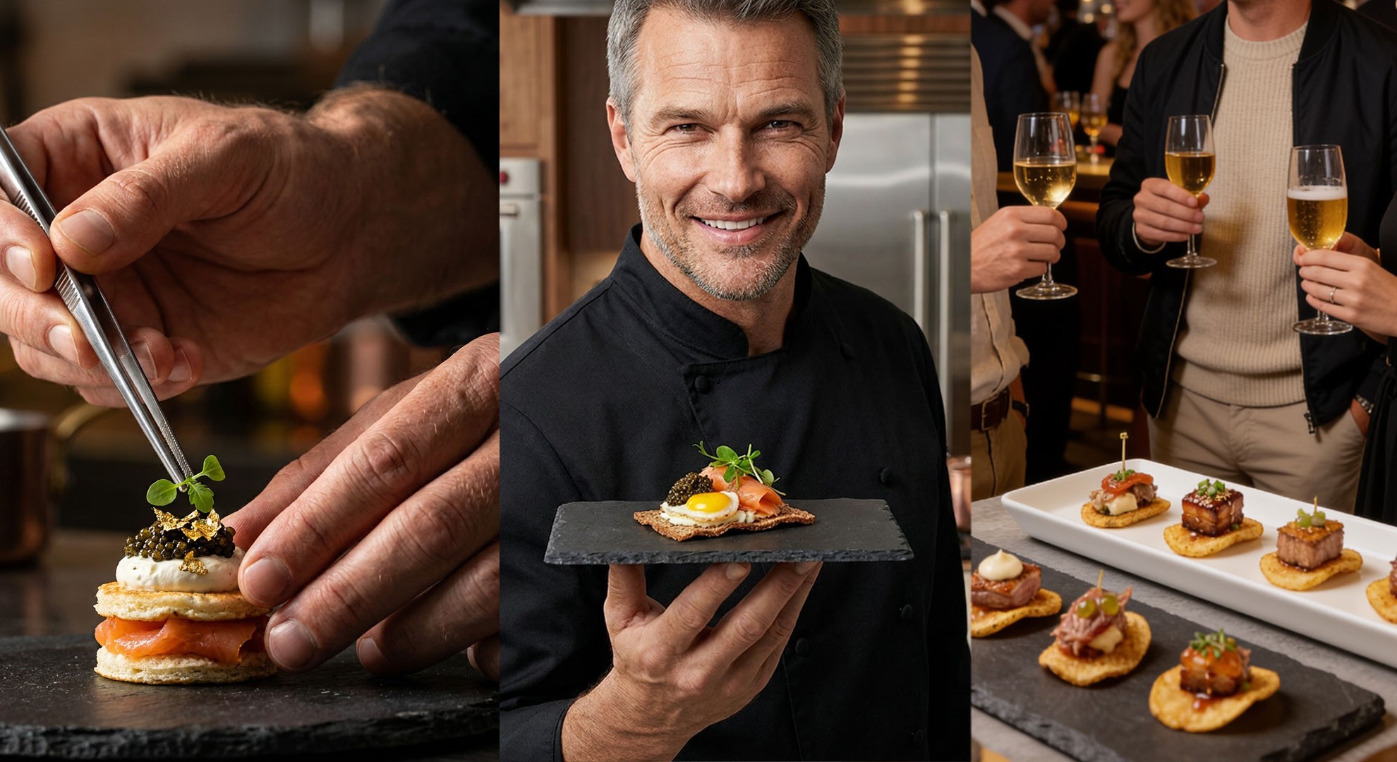 Hospitality detail showing BOLD&THICK in a premium serving context